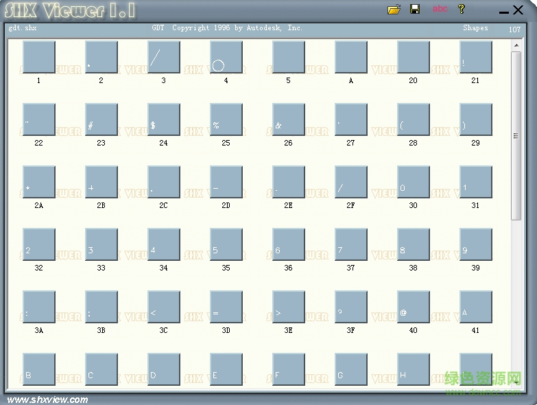 gdt.shx 大字體  0