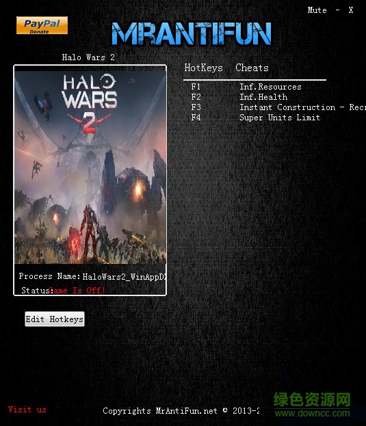 光環(huán)戰(zhàn)爭(zhēng)2四項(xiàng)修改器 v1.0 3dm版 0