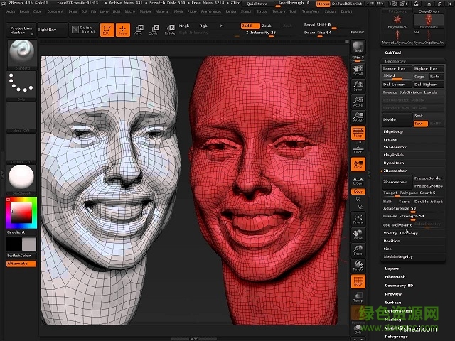 zbrush 4r7 for mac版 蘋果電腦版 0