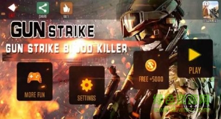 特工行動(dòng)殺手Gun Strike Blood Killer v1.2 安卓中文版 0