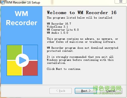 wm recorder