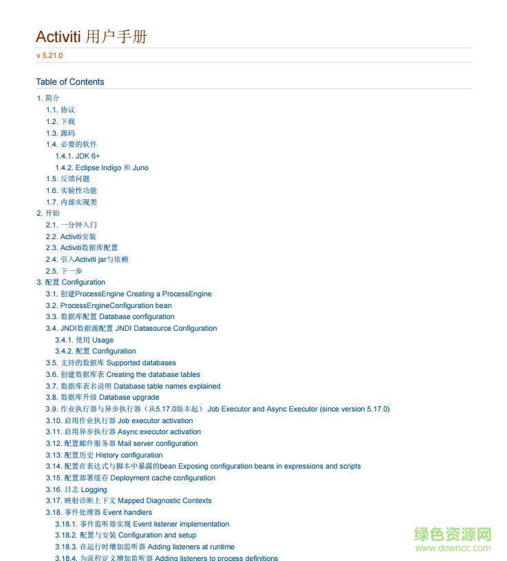 activiti用戶手冊pdf