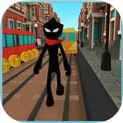 火柴人地鐵跑酷(Stickman Subway Runner City Surf)