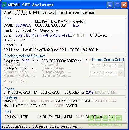 AMD處理器助手(AMD64 CPU Assistant)1
