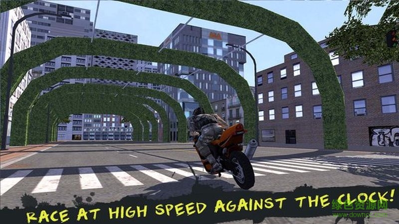 城鎮(zhèn)飆車(Furious City Motorcycle Racing) v1.1 安卓版 0