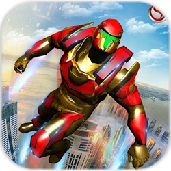 飛行機器人救援任務(wù)道具免費版(Flying Robot Grand City Rescue)