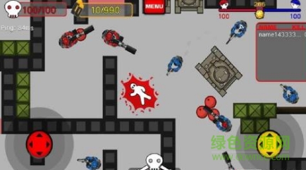 紅藍(lán)槍?xiě)?zhàn)大作戰(zhàn)gooz io v1.0.14 安卓版 0