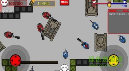 紅藍(lán)槍?xiě)?zhàn)大作戰(zhàn)游戲