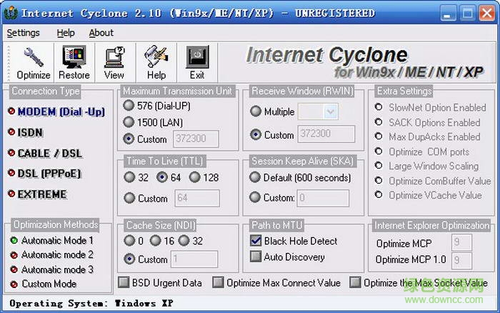 Internet Cyclone(網(wǎng)絡(luò)颶風(fēng))漢化版 v2.27 官方免費(fèi)版 0