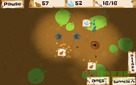 螞蟻戰(zhàn)爭漢化版(Ant Warz) v2.1.2 安卓無限食物版 1