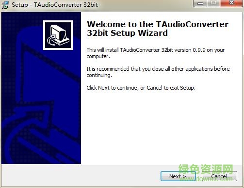 TAudioConverter v0.9.9 綠色版 0