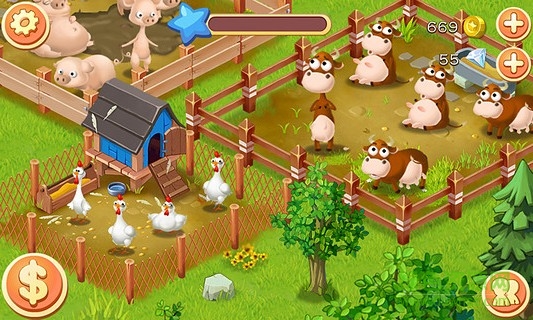 開心農(nóng)場之口袋農(nóng)莊內(nèi)購正式版 v1.2 安卓無限金幣鉆石版 0