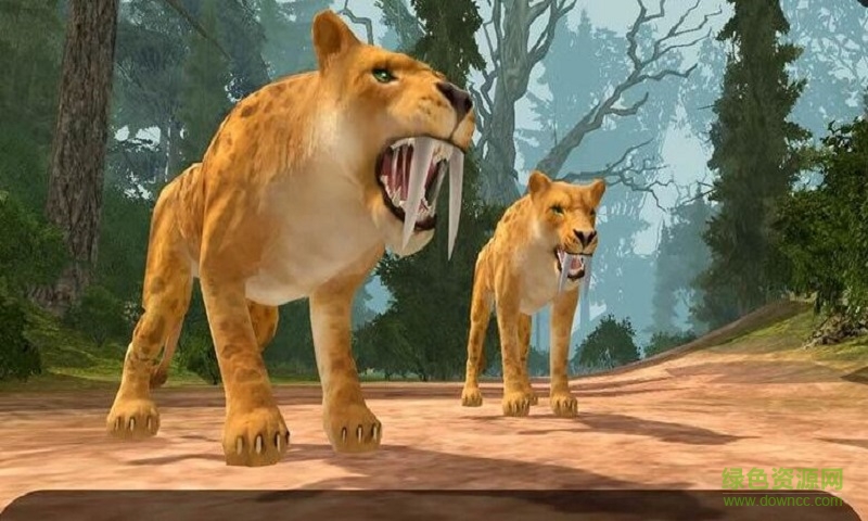 劍齒虎的生活3D漢化版(Life of Sabertooth Tiger 3D) v1.1 安卓中文版 2