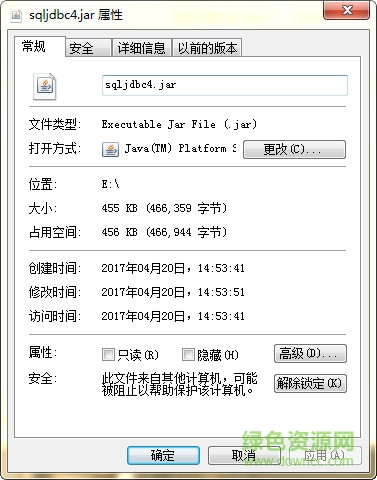 sqljdbc4.jar包  0