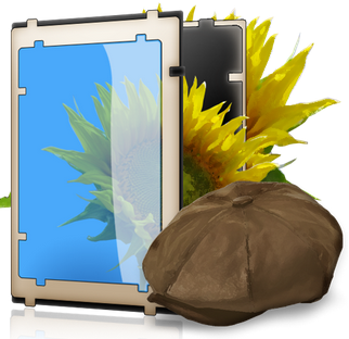 向日葵文件夾ico圖標素材