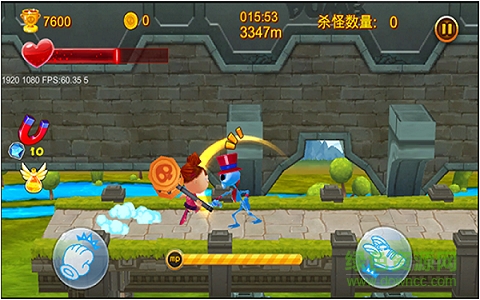 奔跑吧逗比僵尸內(nèi)購 v1.3 安卓無限金幣鉆石版 1