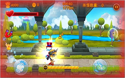 奔跑吧逗比僵尸內(nèi)購 v1.3 安卓無限金幣鉆石版 2