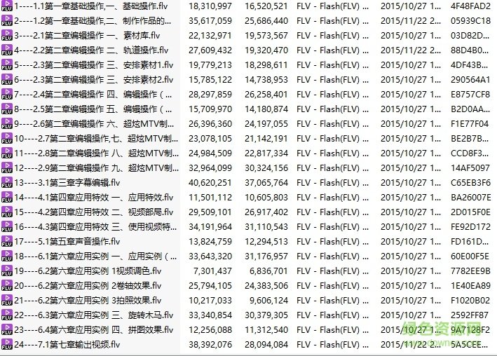 edius7中文視頻教程