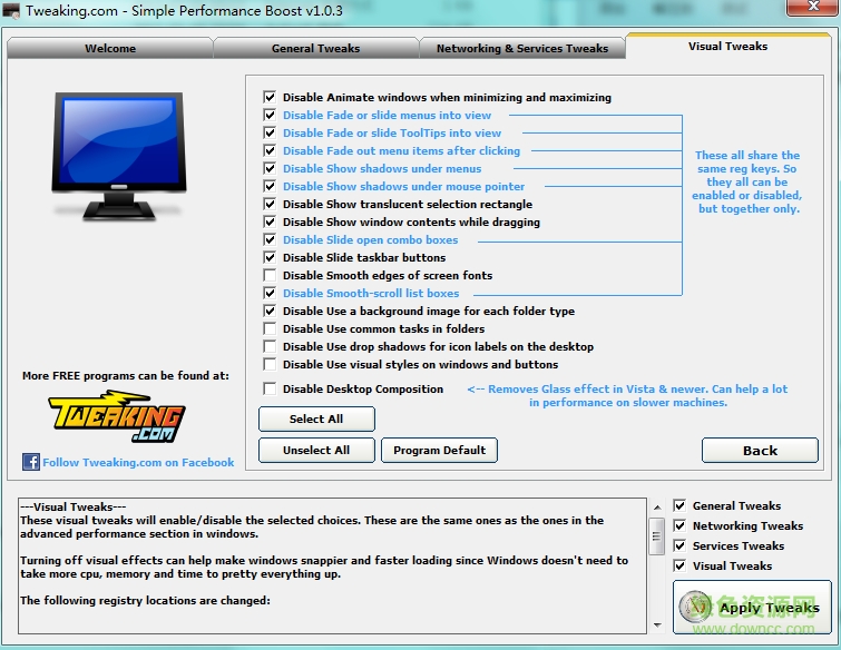 性能加速器(Simple Performance Boost) v1.0.4 中文綠色版 1