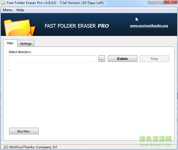Fast Folder Eraser