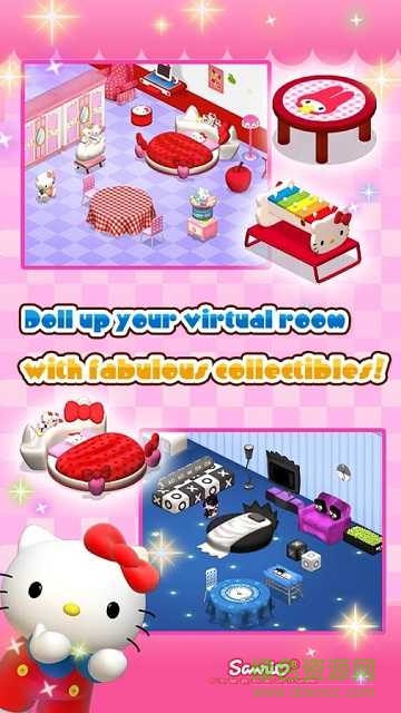 凱蒂貓寶石城(HelloKitty JewelTown) v1.1.7 安卓無限金幣鉆石版 1