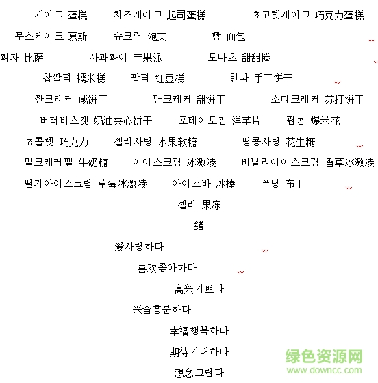 韓語(yǔ)必備單詞2000