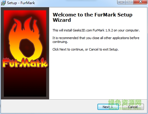 furmark1.9.2綠色版(GPU顯卡性能測試軟件) 漢化版 0