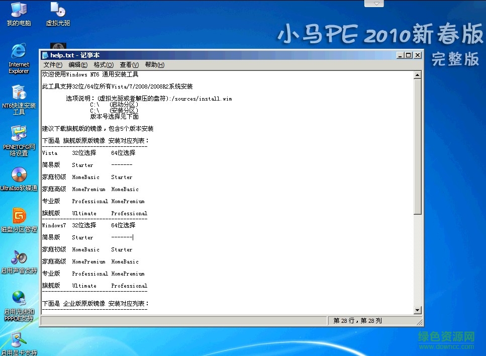 小馬pe2010完整版  0