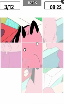 蠟筆小新拼圖游戲