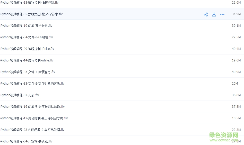 python視頻教程全集  0