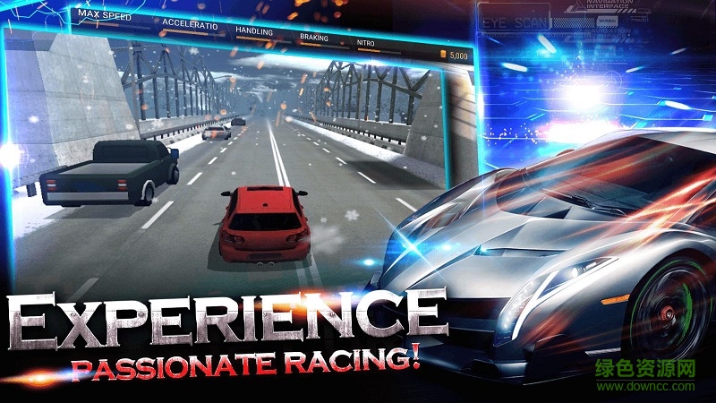 超級跑車公路賽無限金幣抽獎票版(Ultra Highway Racing) v1.0 安卓版 1