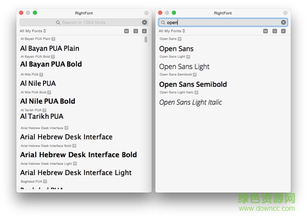 rightfont for mac v3.3.0 蘋果電腦版 0