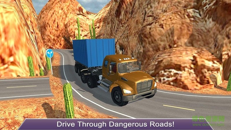 美國卡車司機中文(USA Truck Driver: 18 Wheeler) v1.6 安卓無限金錢版 2