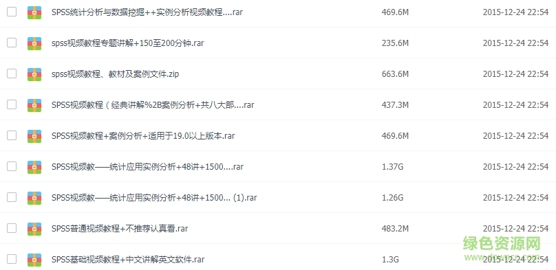 spss入門教程視頻教程0