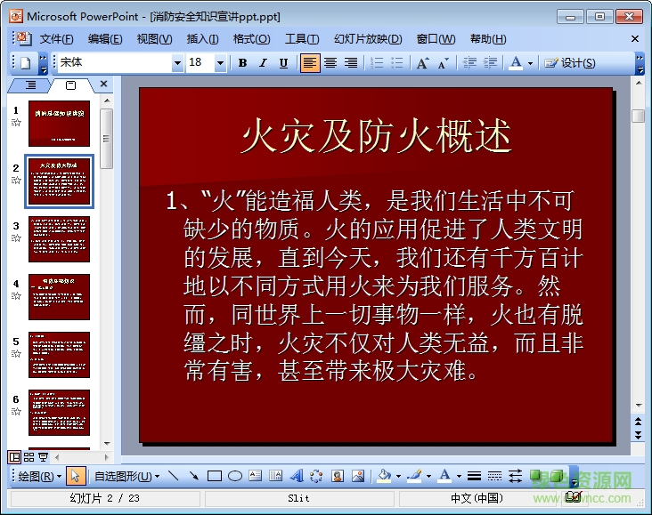消防安全知識ppt課件  0