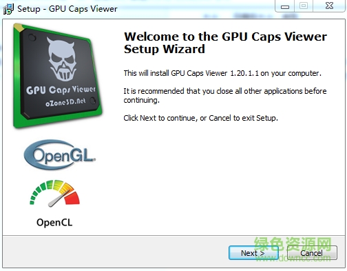 顯卡診斷識(shí)別工具(GPU Caps Viewer) v2.2.0 官方版 0