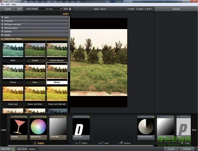 looks調(diào)色插件