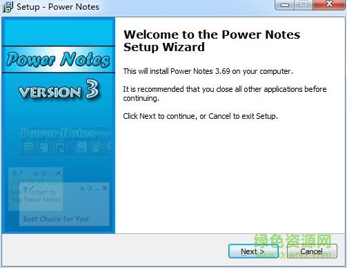power notes中文版(桌面提醒軟件) v3.6.9 免費版 0