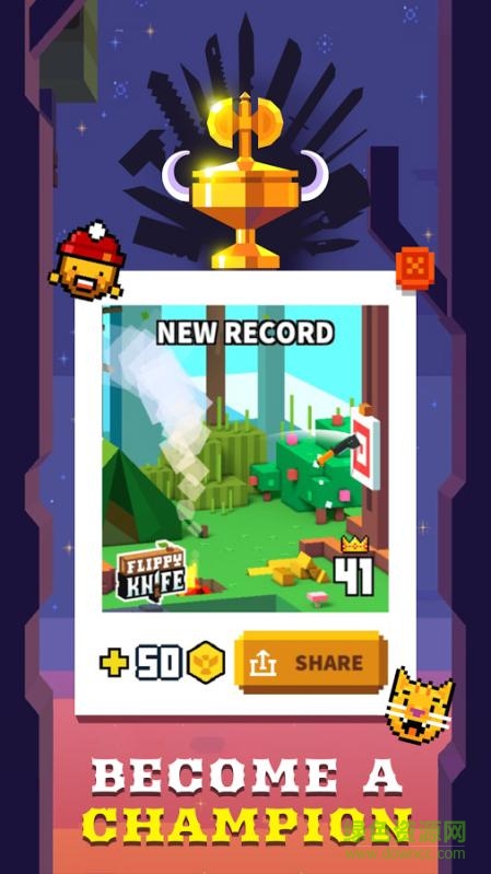 旋轉(zhuǎn)小刀(Flippy Knife) v1.0 安卓版 1