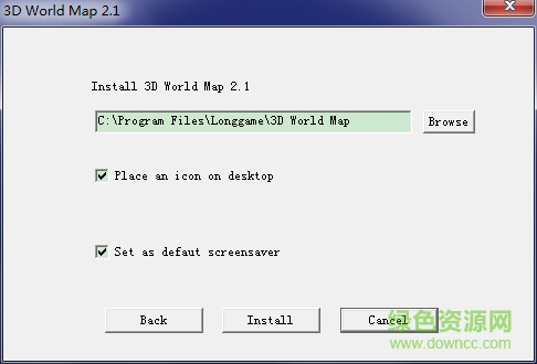 3d world map(三維世界地圖) v2.1 中文版 0