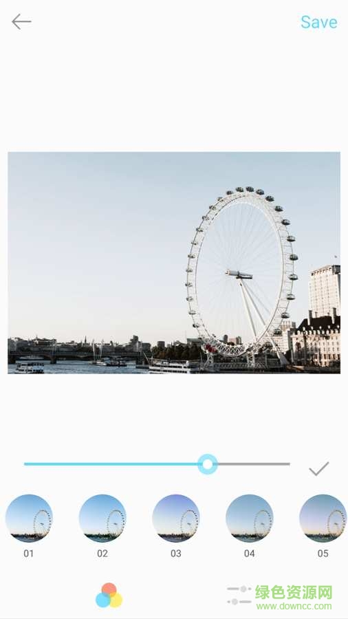 Palette Navy濾鏡app0