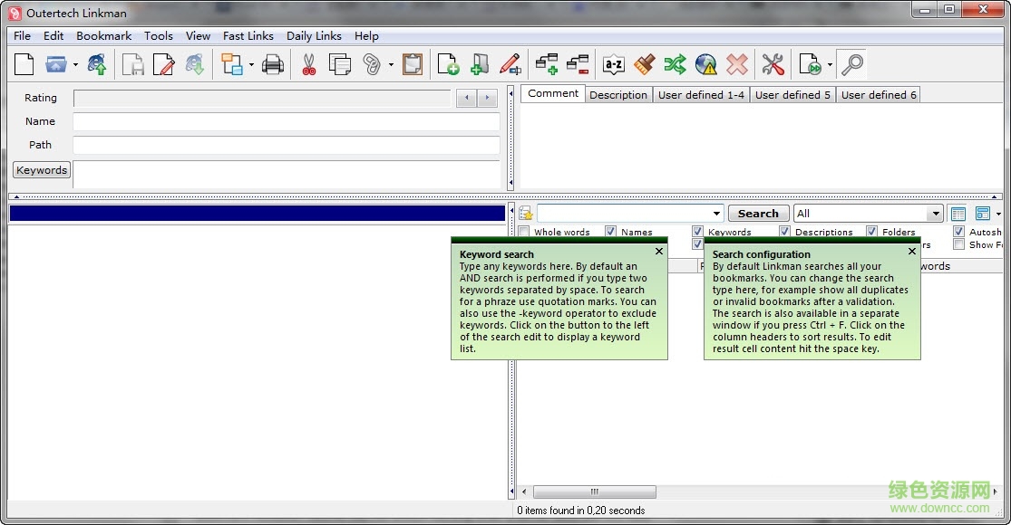 書簽管理精靈(Linkman Lite) v8.9.9 官方免費(fèi)版 0