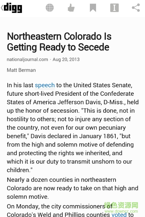 digg reader Android(閱讀器) v1.0 安卓版 3