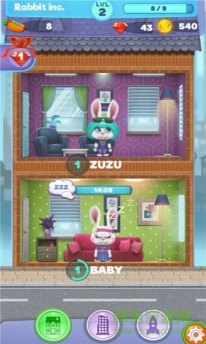 兔子公司內(nèi)購 v1.08 安卓無限鉆石版 1