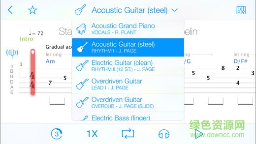 吉他譜songsterr免付費(fèi)版3