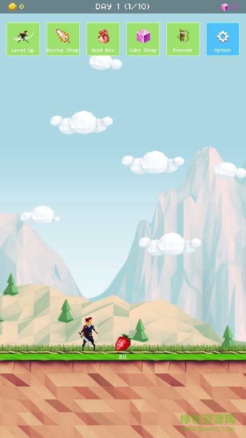 草莓英雄百日歷險記游戲