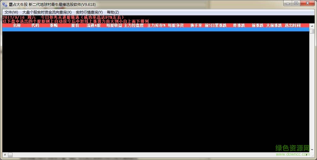 霸占大牛股選股軟件