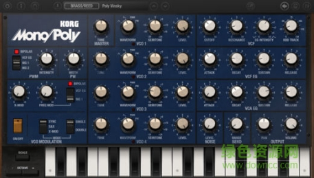 KORG iMono/Poly軟件 v1.0 安卓免費版 1
