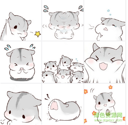 小倉鼠qq表情包大全  0