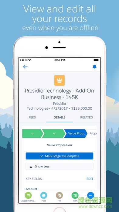 salesforce1 app